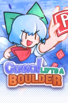 Cirno! Lifts a Boulder