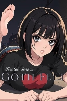 Hentai Senpai: Goth Feet