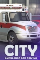 City Ambulance Car Driving