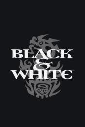 Black and White