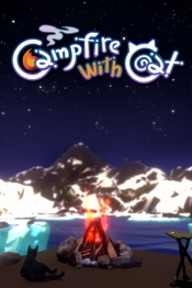 Campfire with Cat