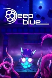 Deep Blue 3D Maze in Space