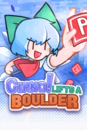 Cirno! Lifts a Boulder