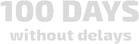 100 Days without delays