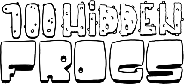 100 hidden frogs