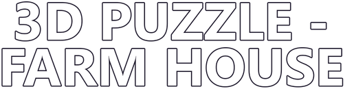 3D PUZZLE - Farm House