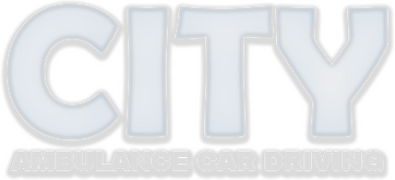 City Ambulance Car Driving