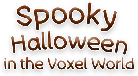Spooky Halloween in the Voxel World