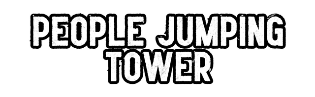 People Jumping Tower