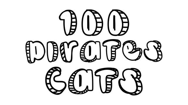 100 Pirate Cats