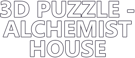 3D PUZZLE - Alchemist House