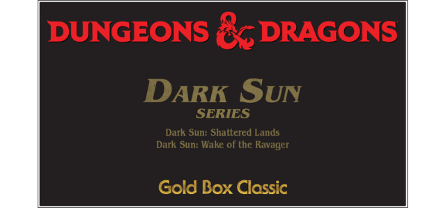 Dungeons and Dragons: Dark Sun Series