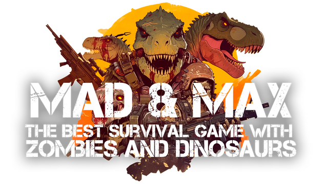 MAD and MAX: The Best Survival game with Zombies and Dinosaurs