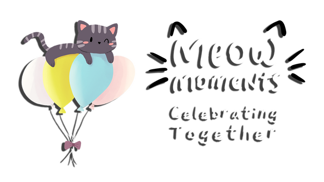 Meow Moments: Celebrating Together