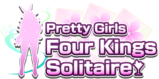 Pretty Girls Four Kings Solitaire