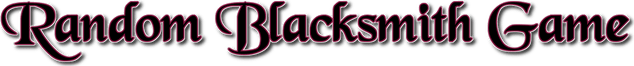 Random Blacksmith Game